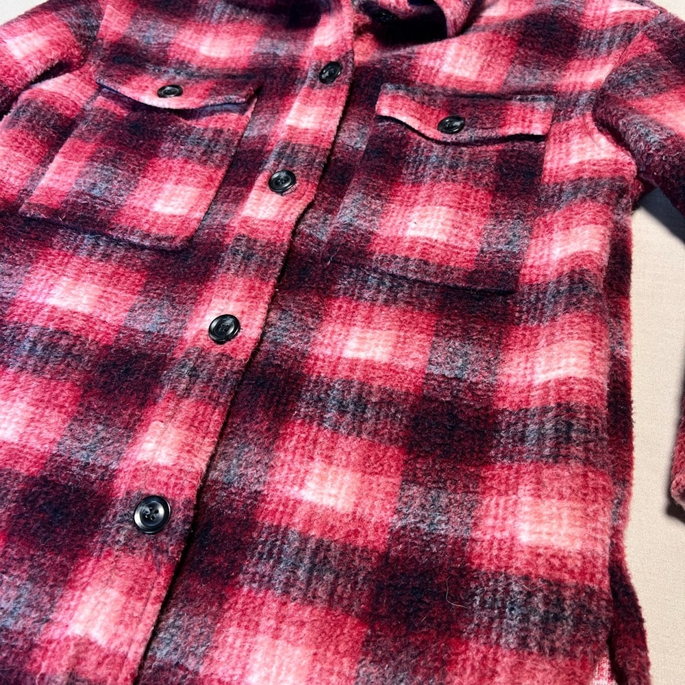 Sanctuary Town Jacket Woodland Plaid Women’s Small - Picture 7 of 16